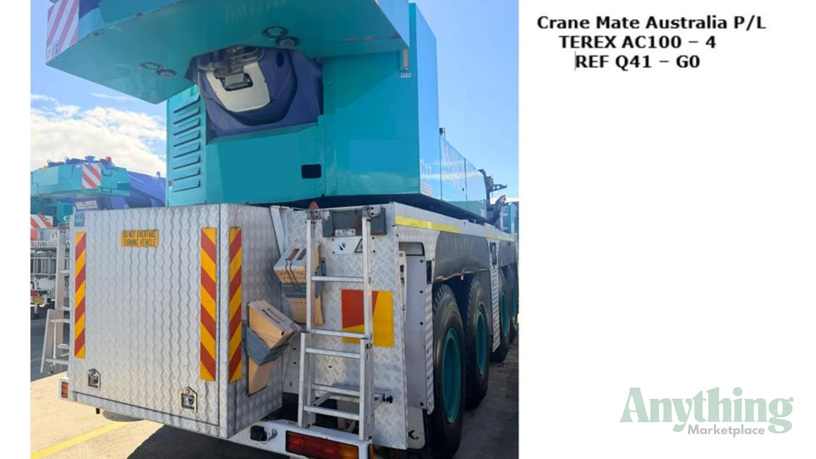 Used Terex Demag AC100-4 Crane Truck