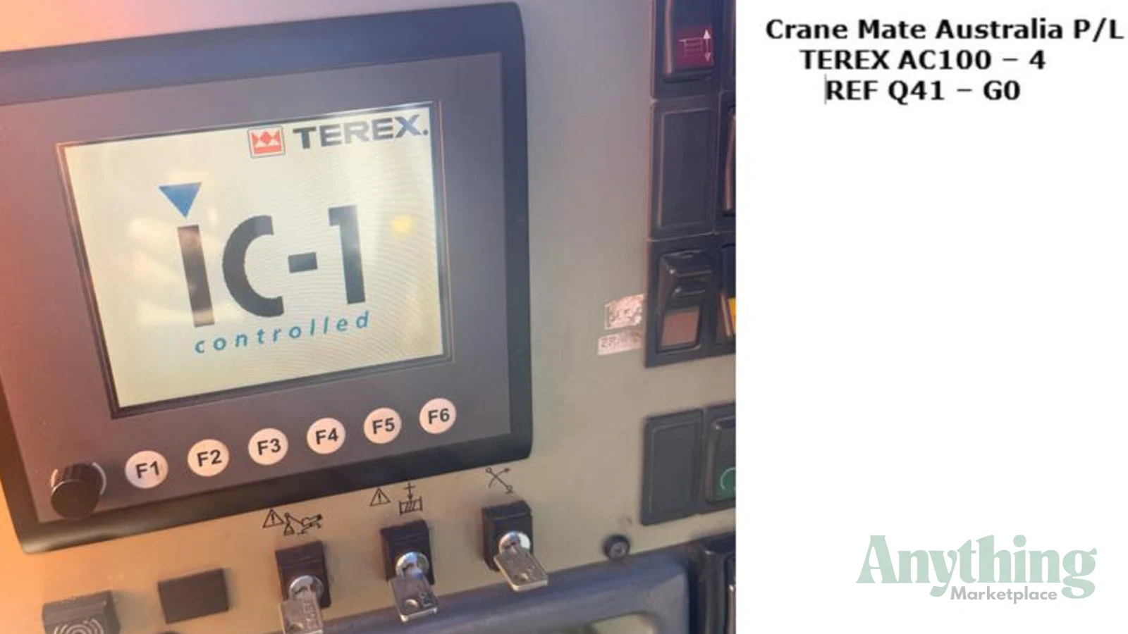 Used Terex Demag AC100-4 Crane Truck