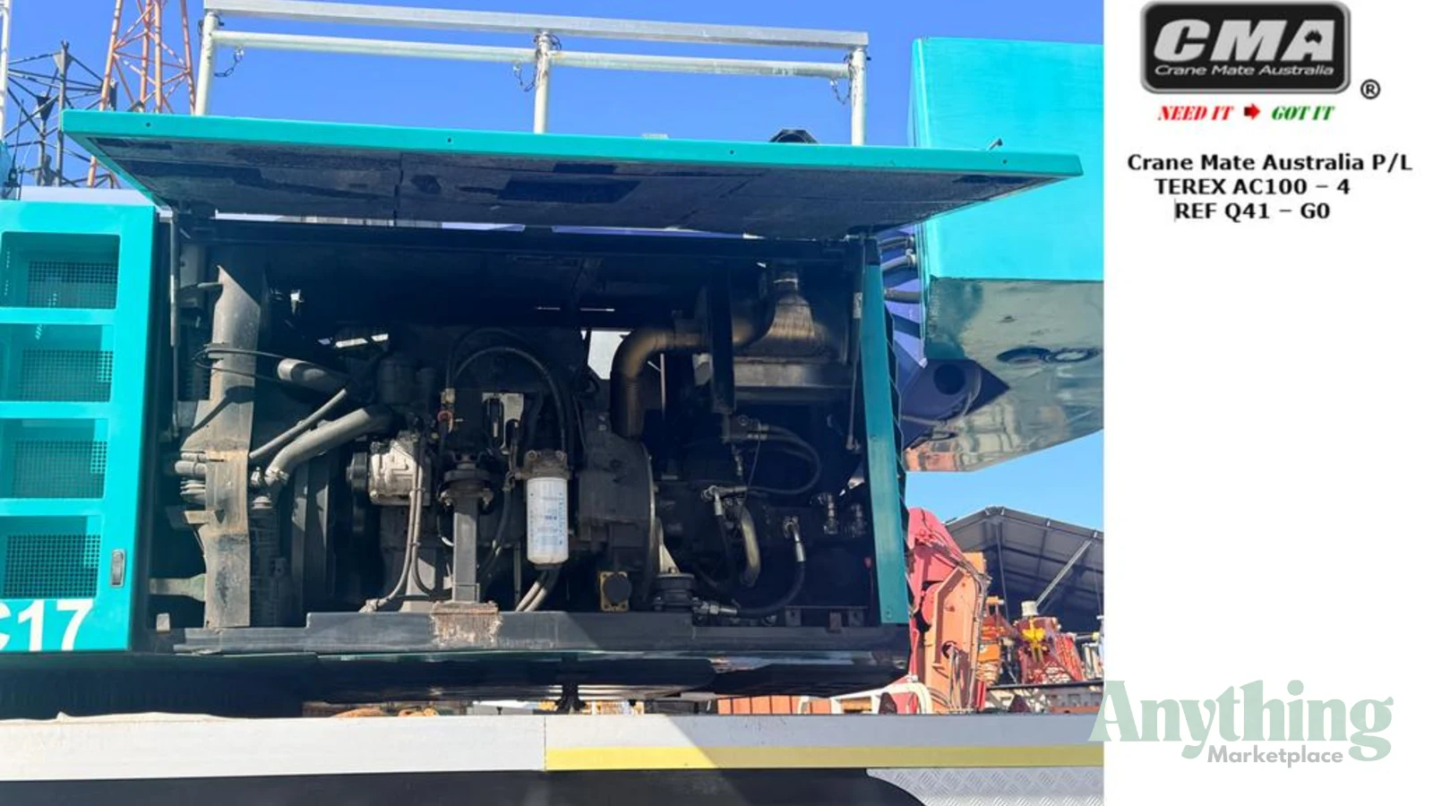 Used Terex Demag AC100-4 Crane Truck