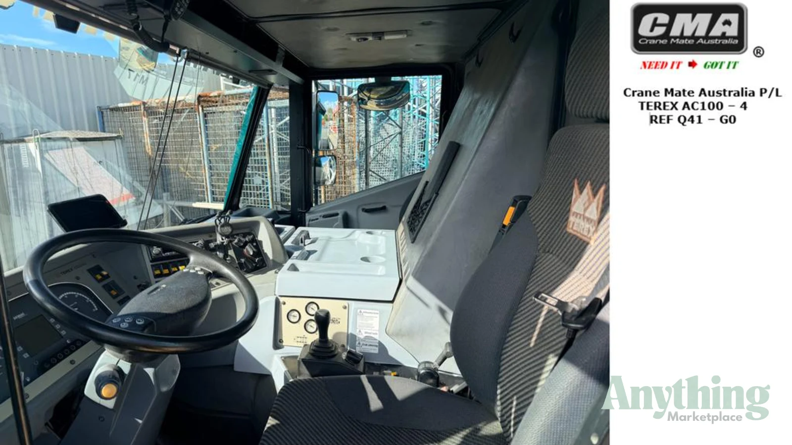 Used Terex Demag AC100-4 Crane Truck