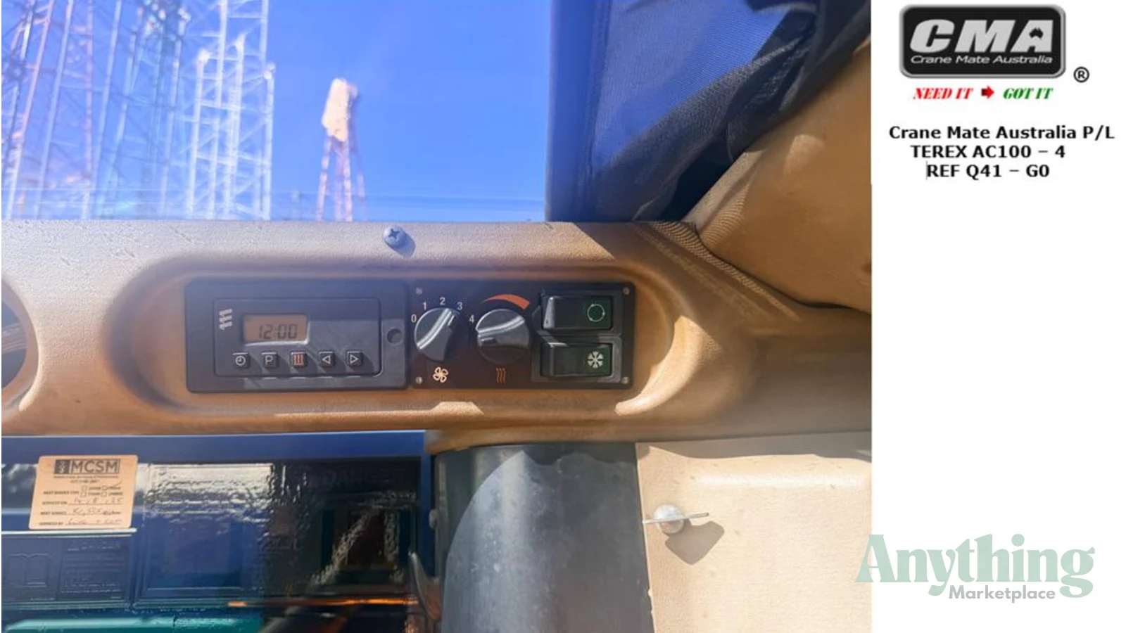 Used Terex Demag AC100-4 Crane Truck