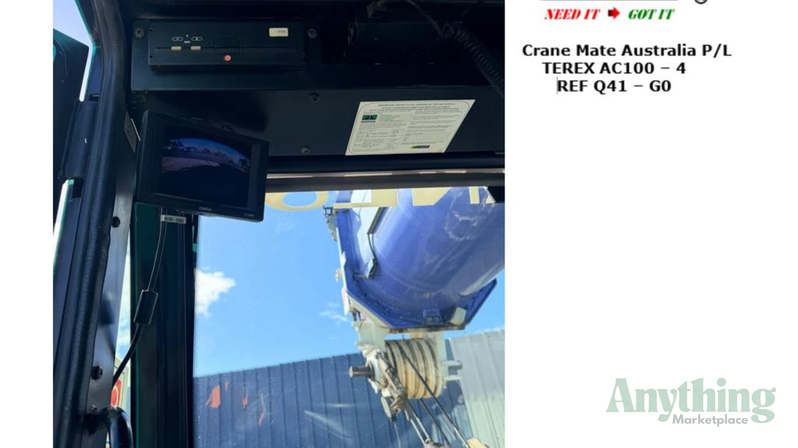 Used Terex Demag AC100-4 Crane Truck