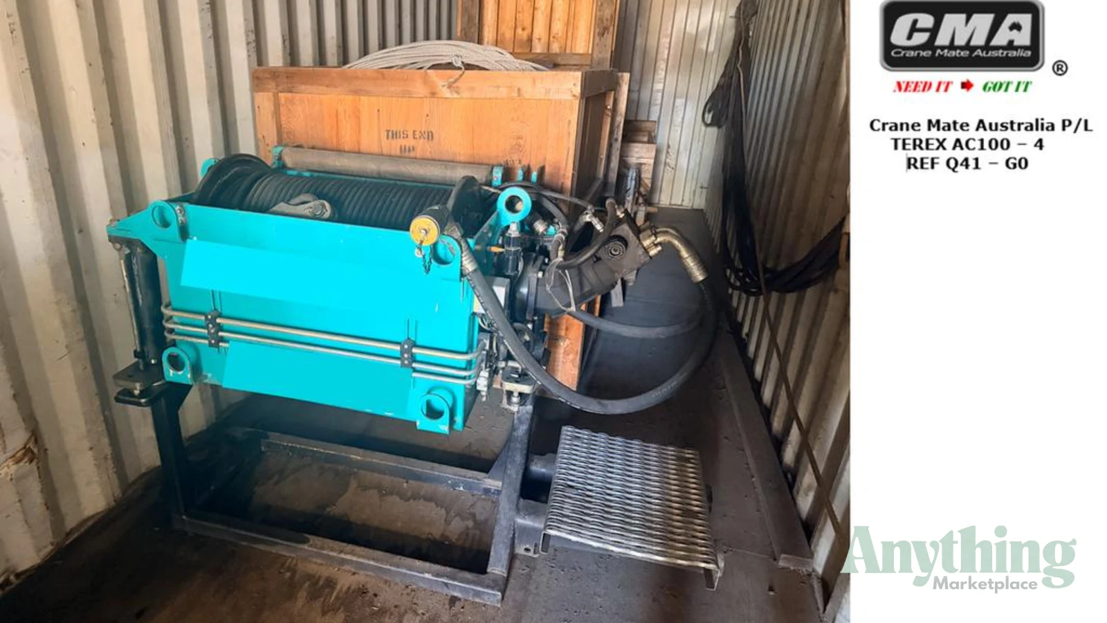 Used Terex Demag AC100-4 Crane Truck