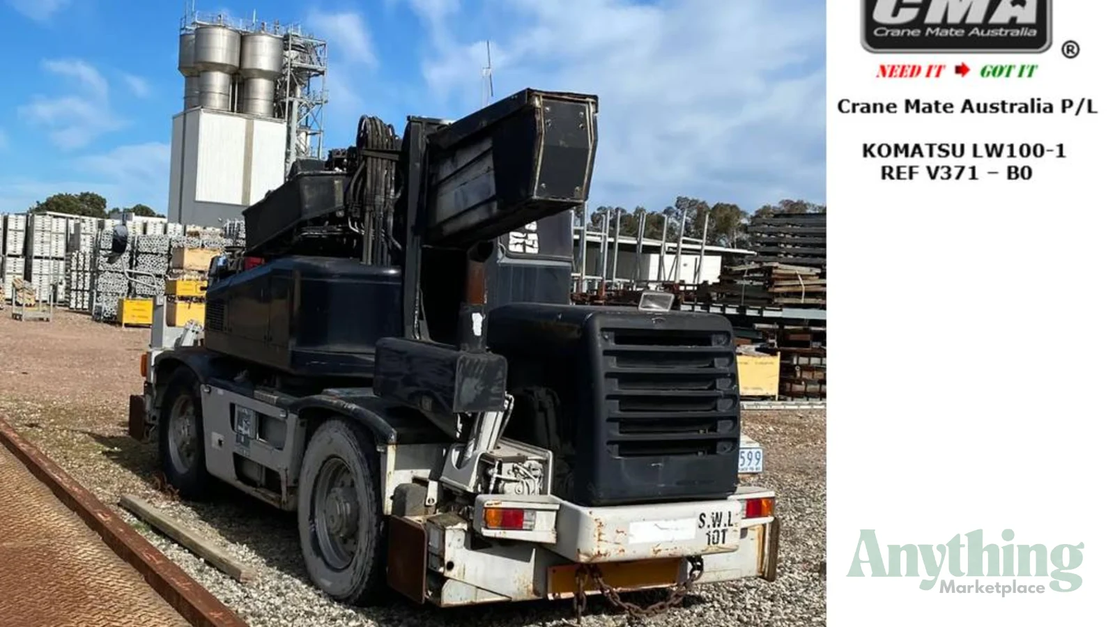 1996 Used KOMATSU LW100M Crane Truck