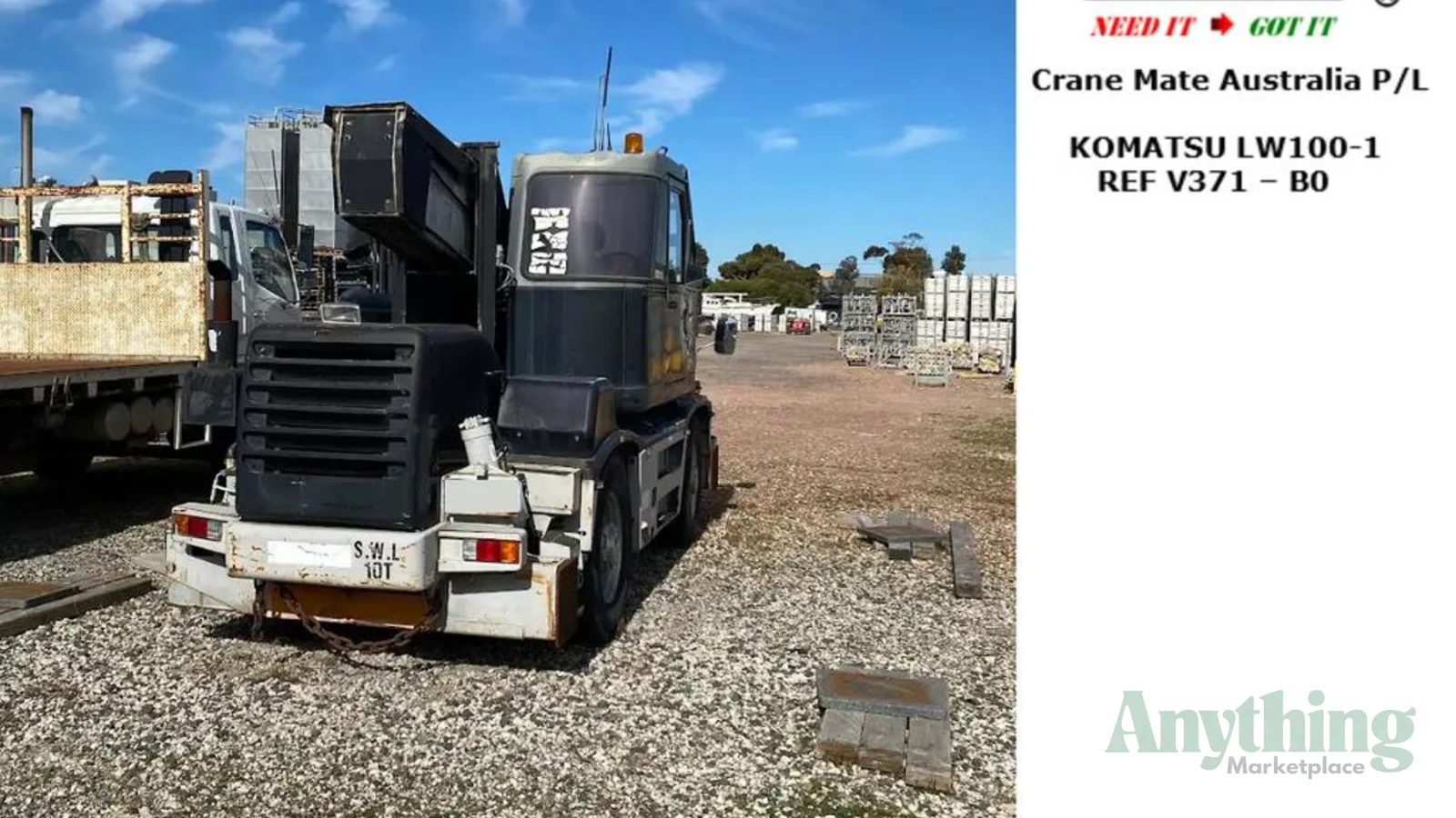 1996 Used KOMATSU LW100M Crane Truck