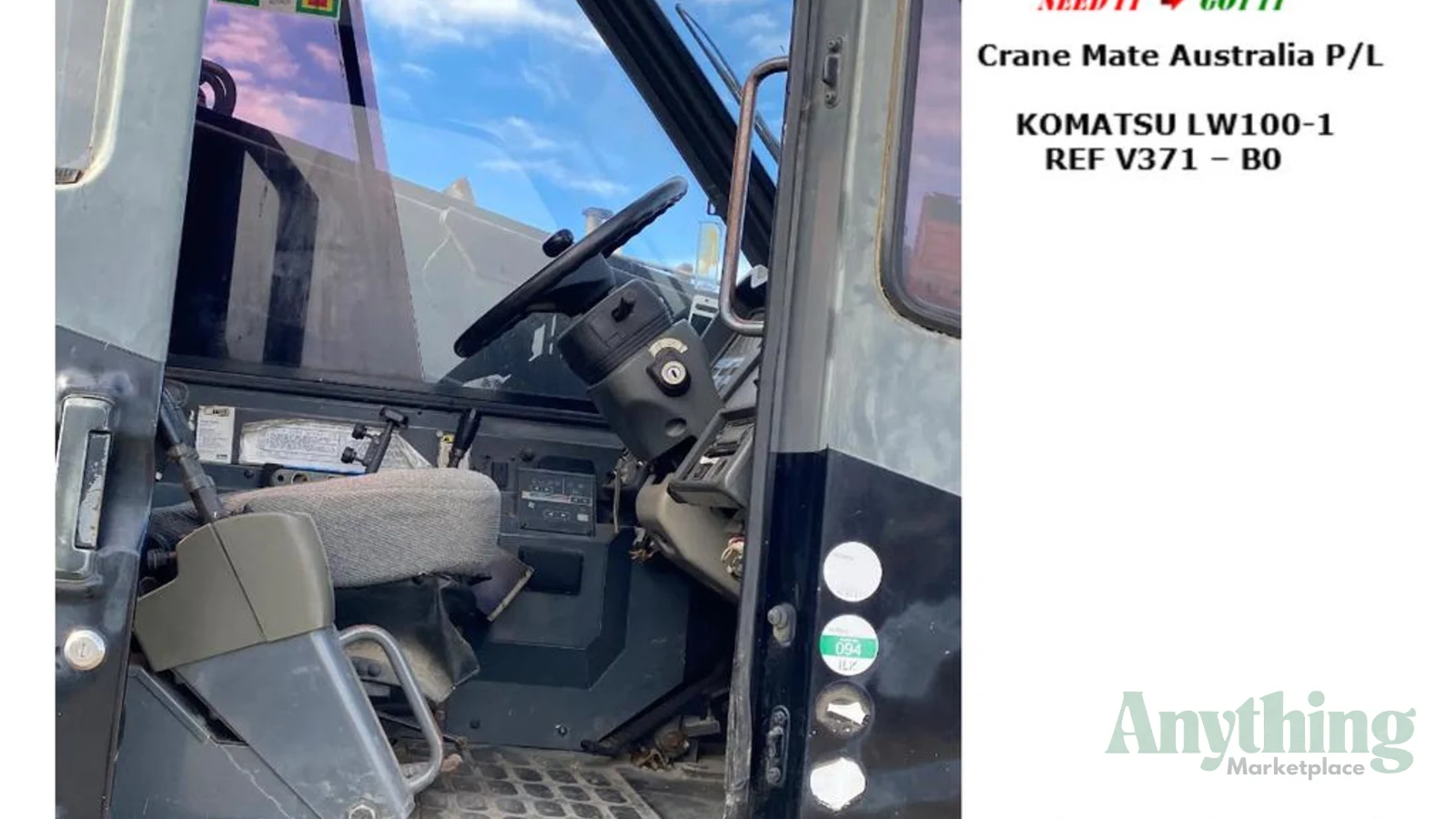 1996 Used KOMATSU LW100M Crane Truck