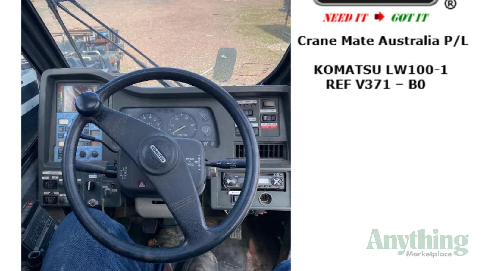 1996 Used KOMATSU LW100M Crane Truck