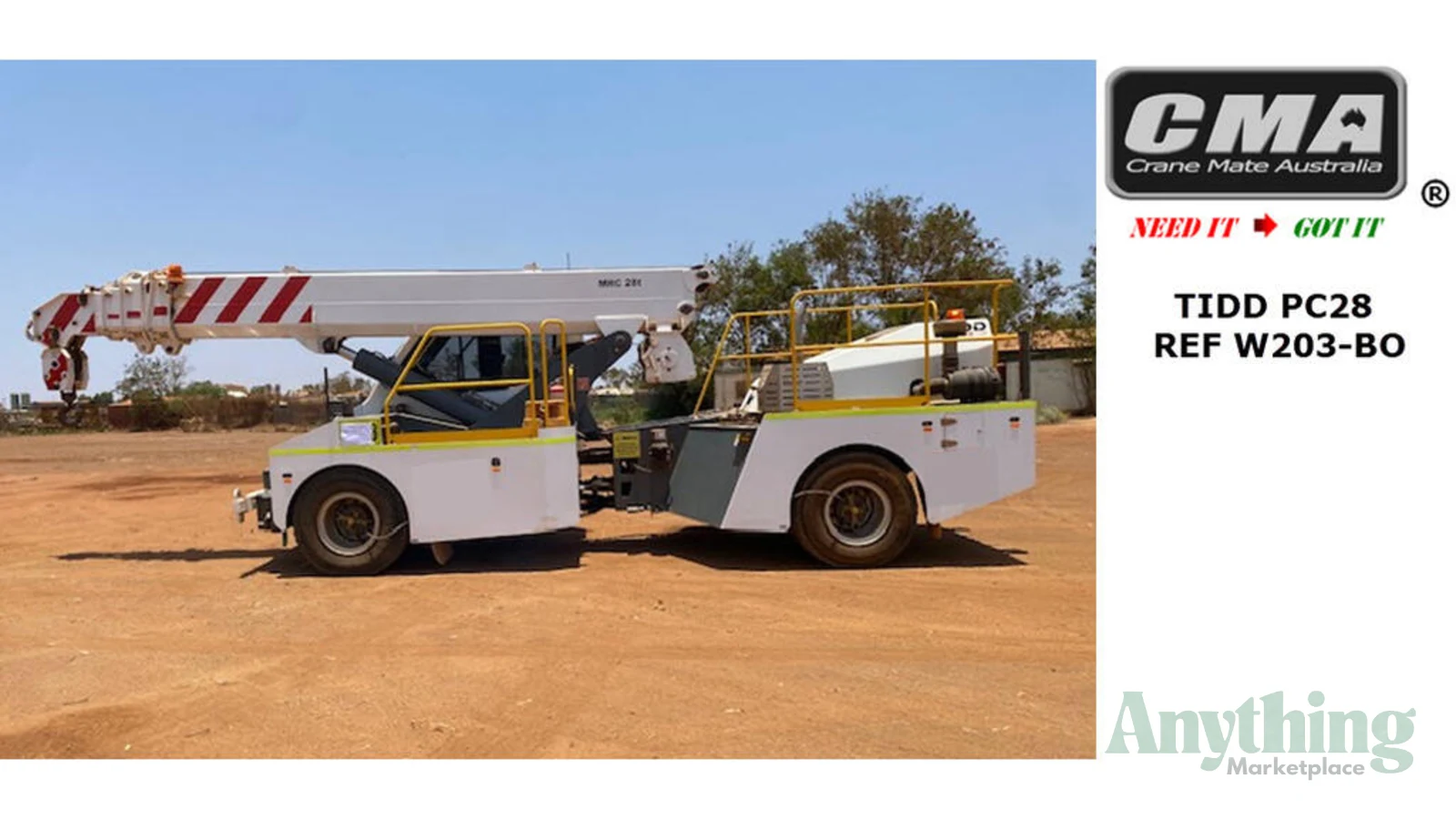 2021 Used Tidd PC28 Crane Truck