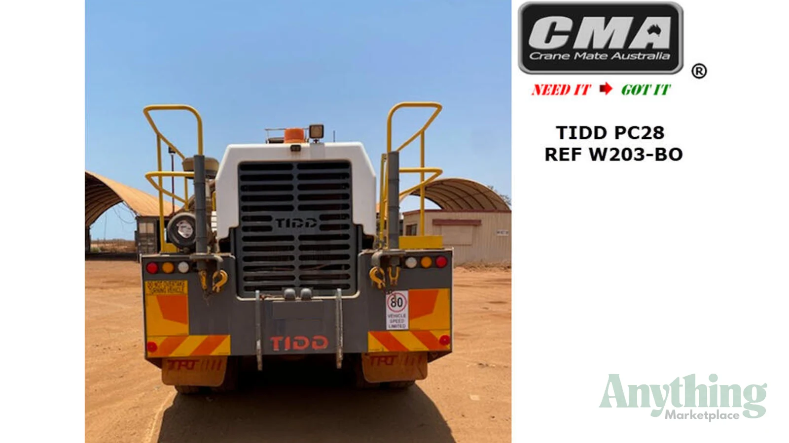 2021 Used Tidd PC28 Crane Truck