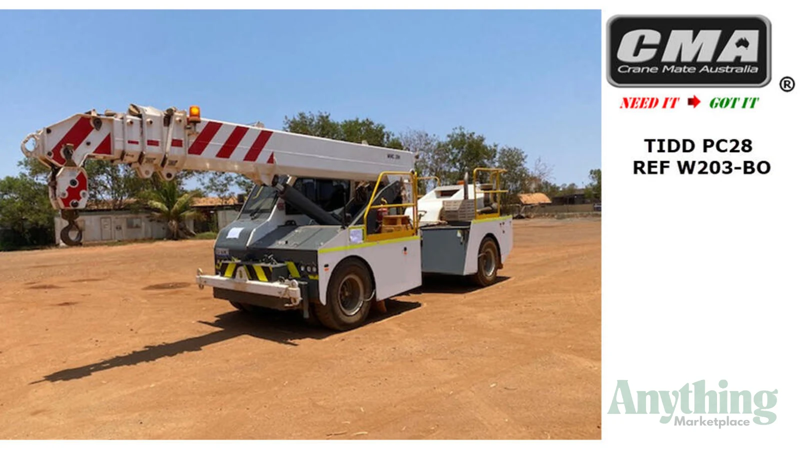 2021 Used Tidd PC28 Crane Truck