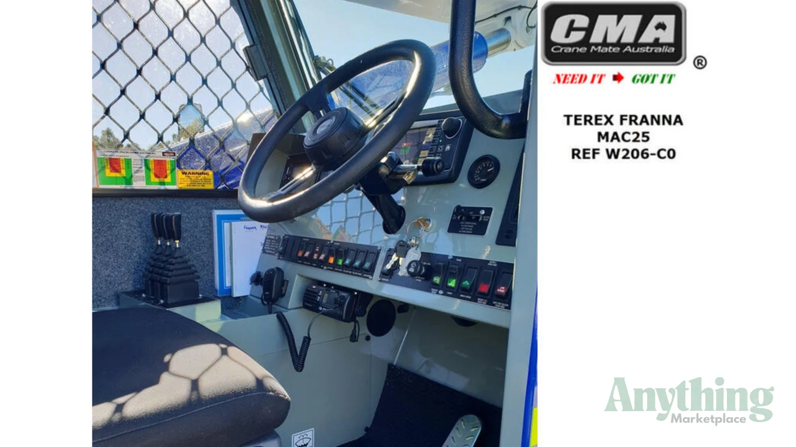2021 Used Terex Franna MAC25-4 Crane Truck