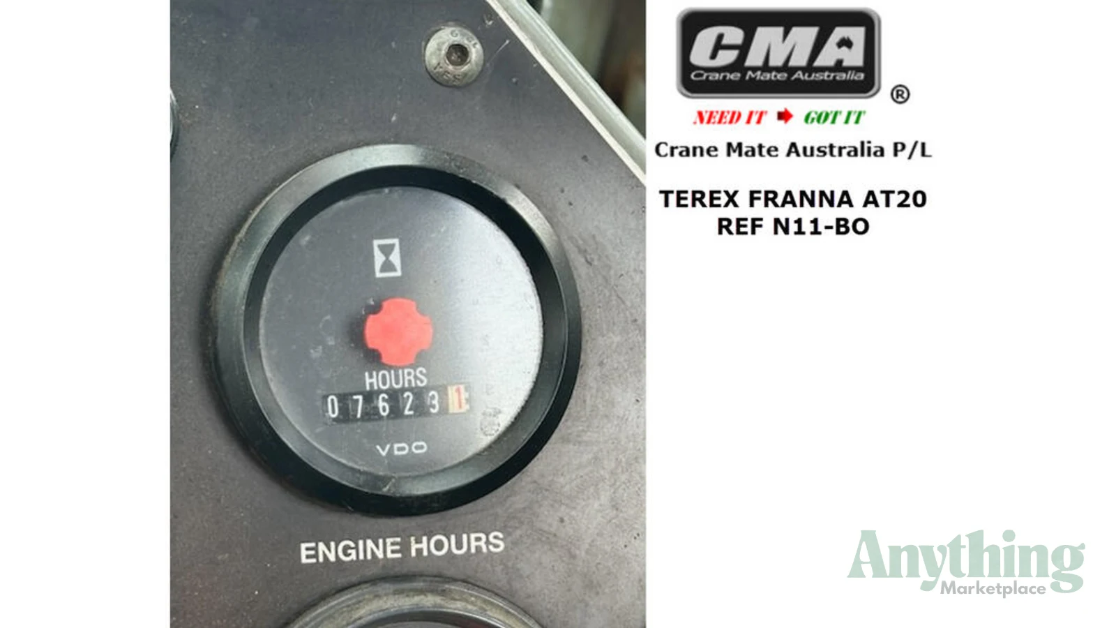 2003 Used Terex Franna AT20 Crane Truck