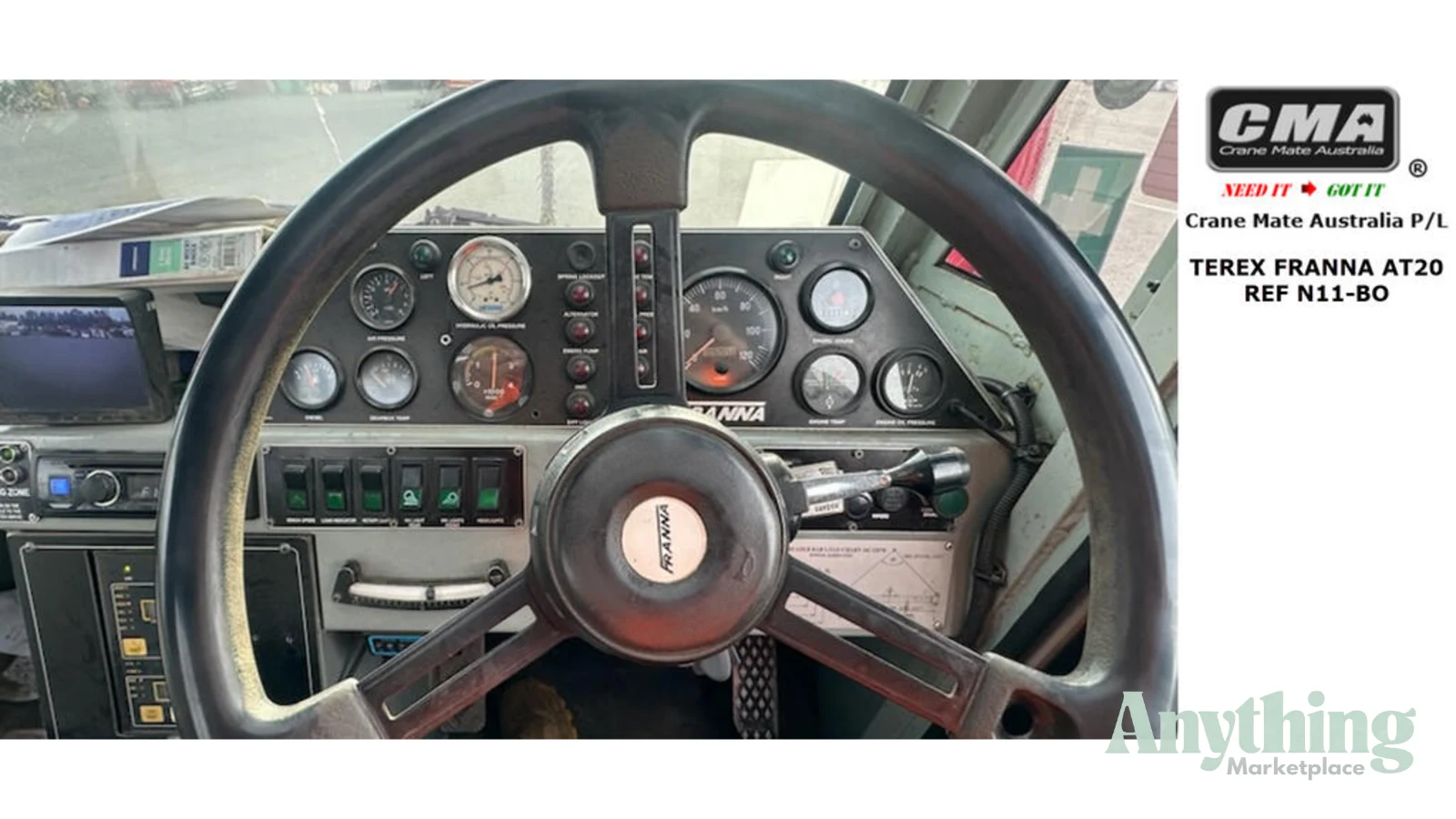 2003 Used Terex Franna AT20 Crane Truck