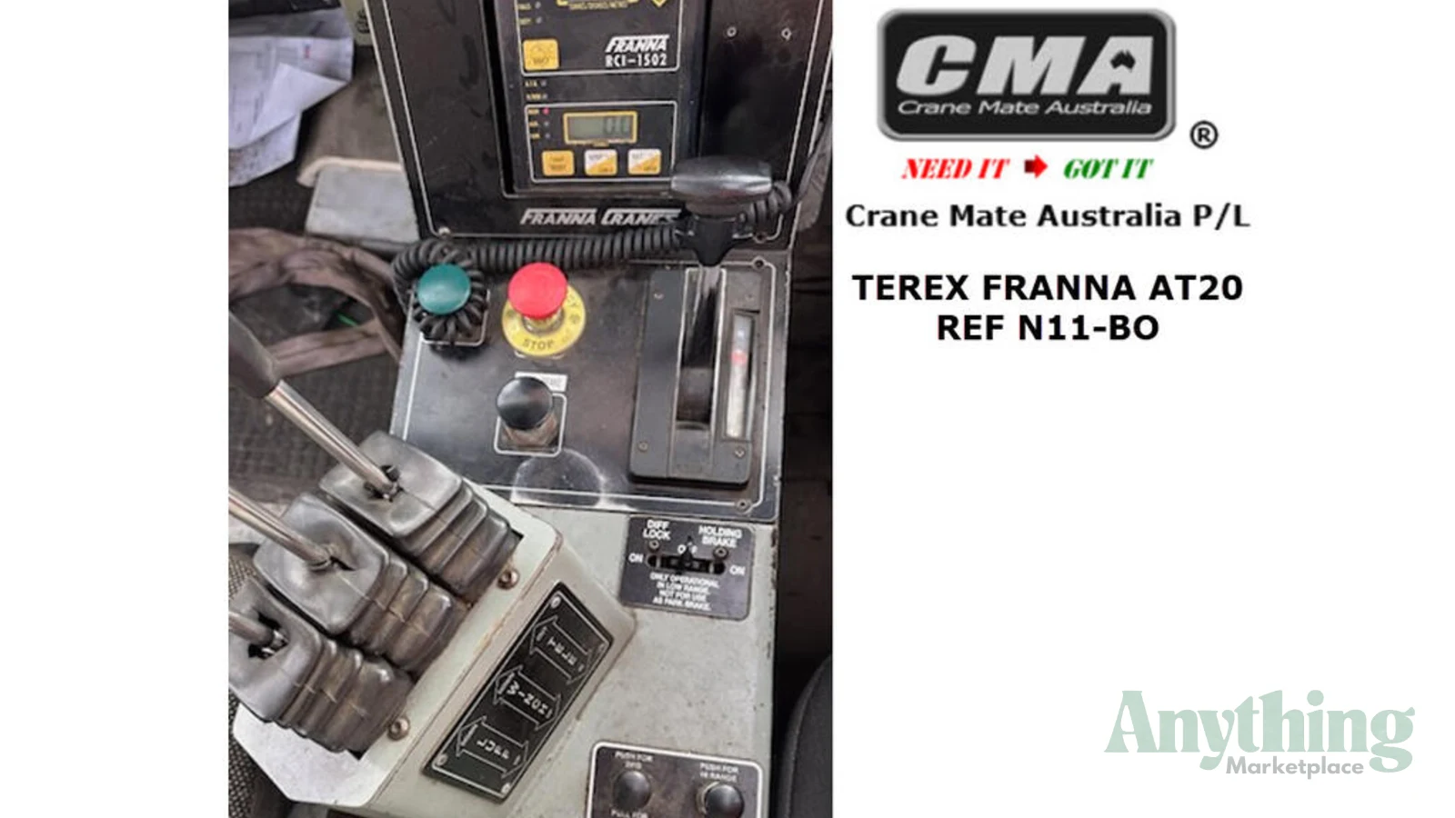 2003 Used Terex Franna AT20 Crane Truck