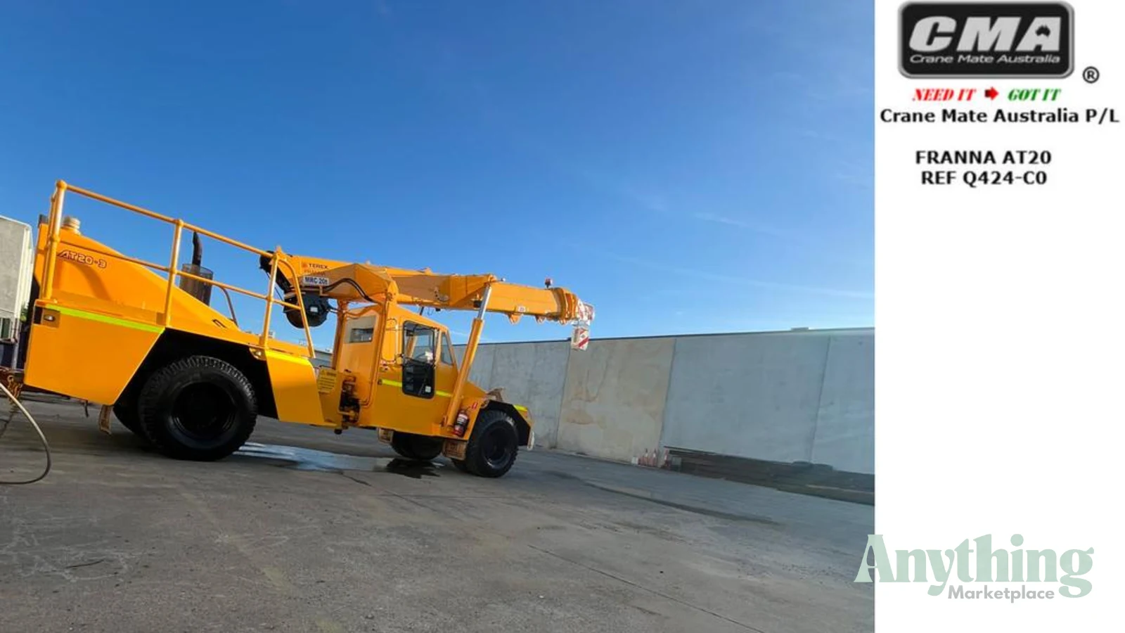 2006 Used Terex Franna AT20 Crane Truck