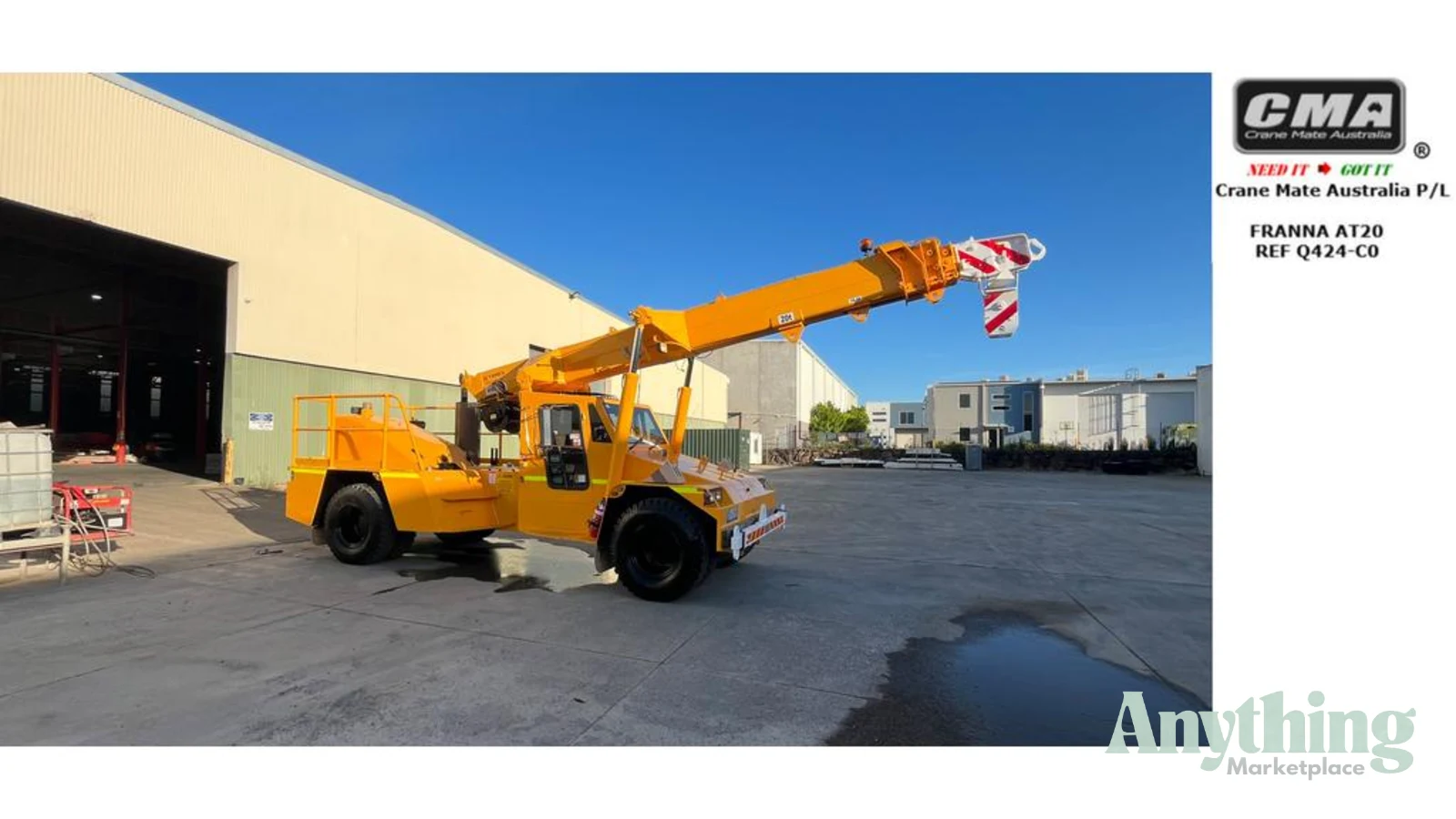 2006 Used Terex Franna AT20 Crane Truck
