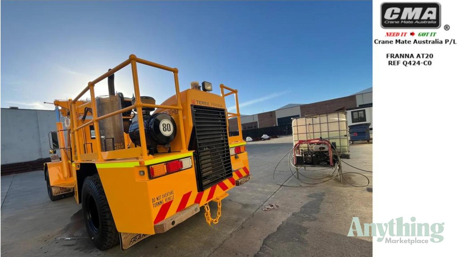 2006 Used Terex Franna AT20 Crane Truck