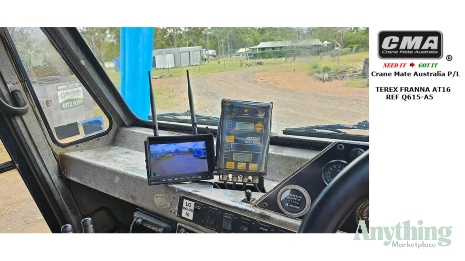 1996 Used Terex Franna AT16 Crane Truck