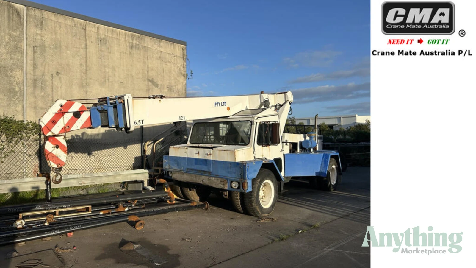 Used Linmac 12T Crane Truck
