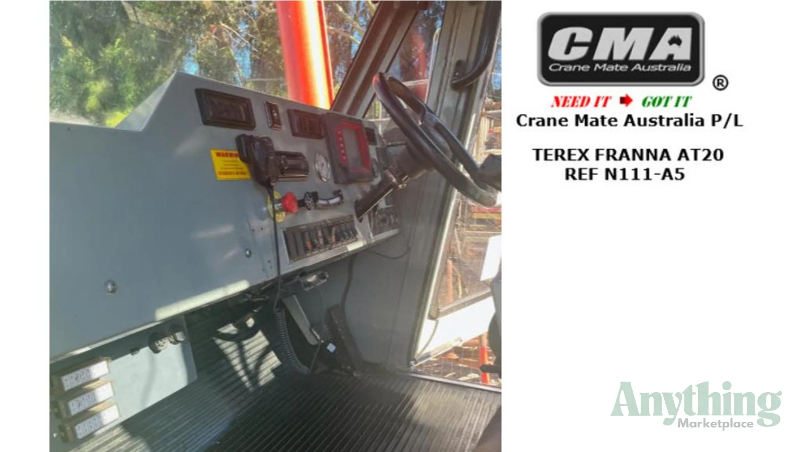 2013 Used Terex Franna AT20 Crane Truck
