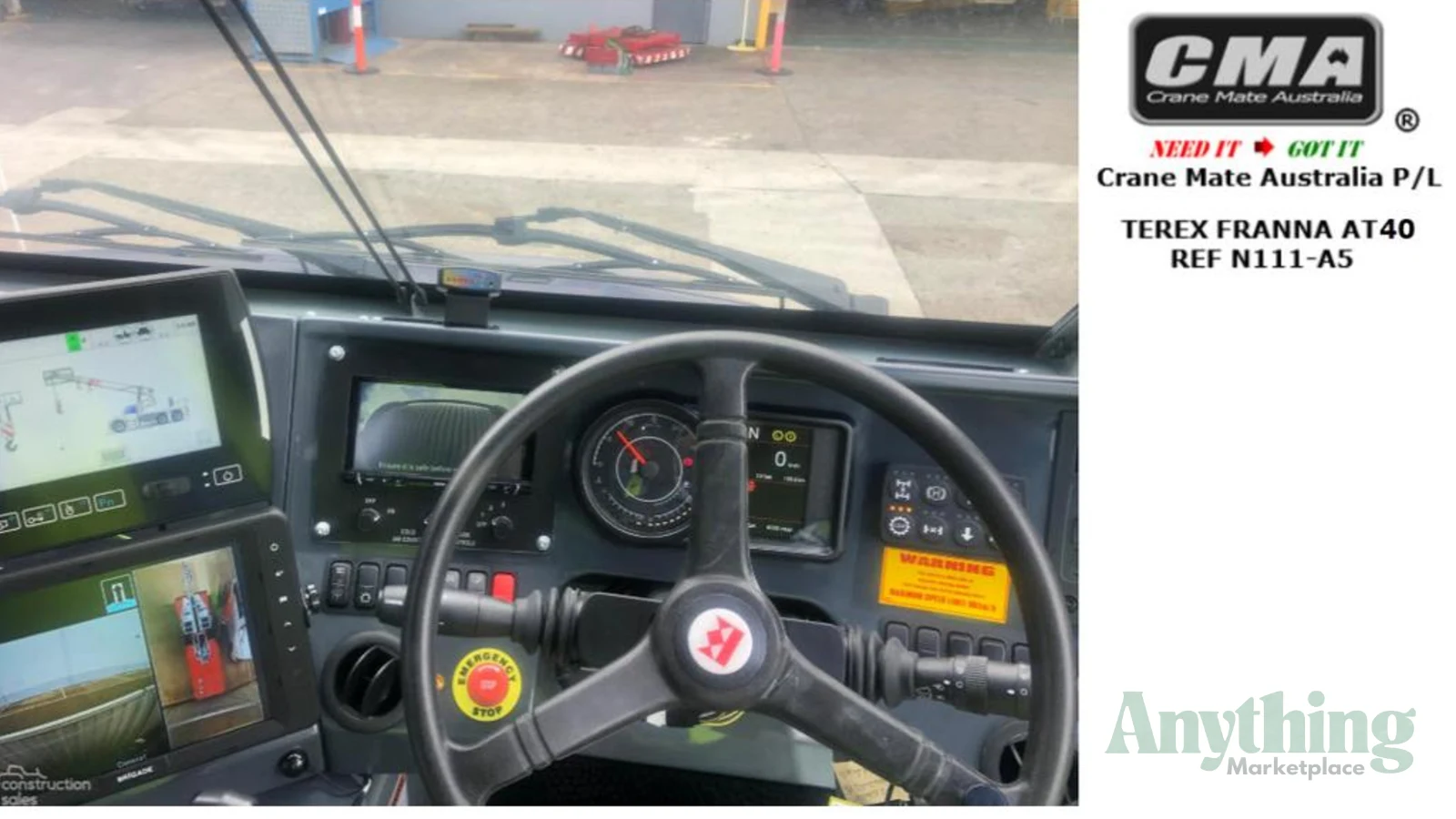 2022 Used Terex Franna AT40 Crane Truck