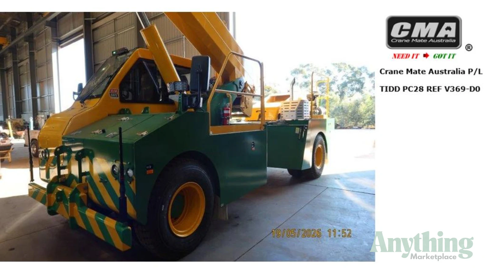 2021 Used Tidd PC28 Crane Truck