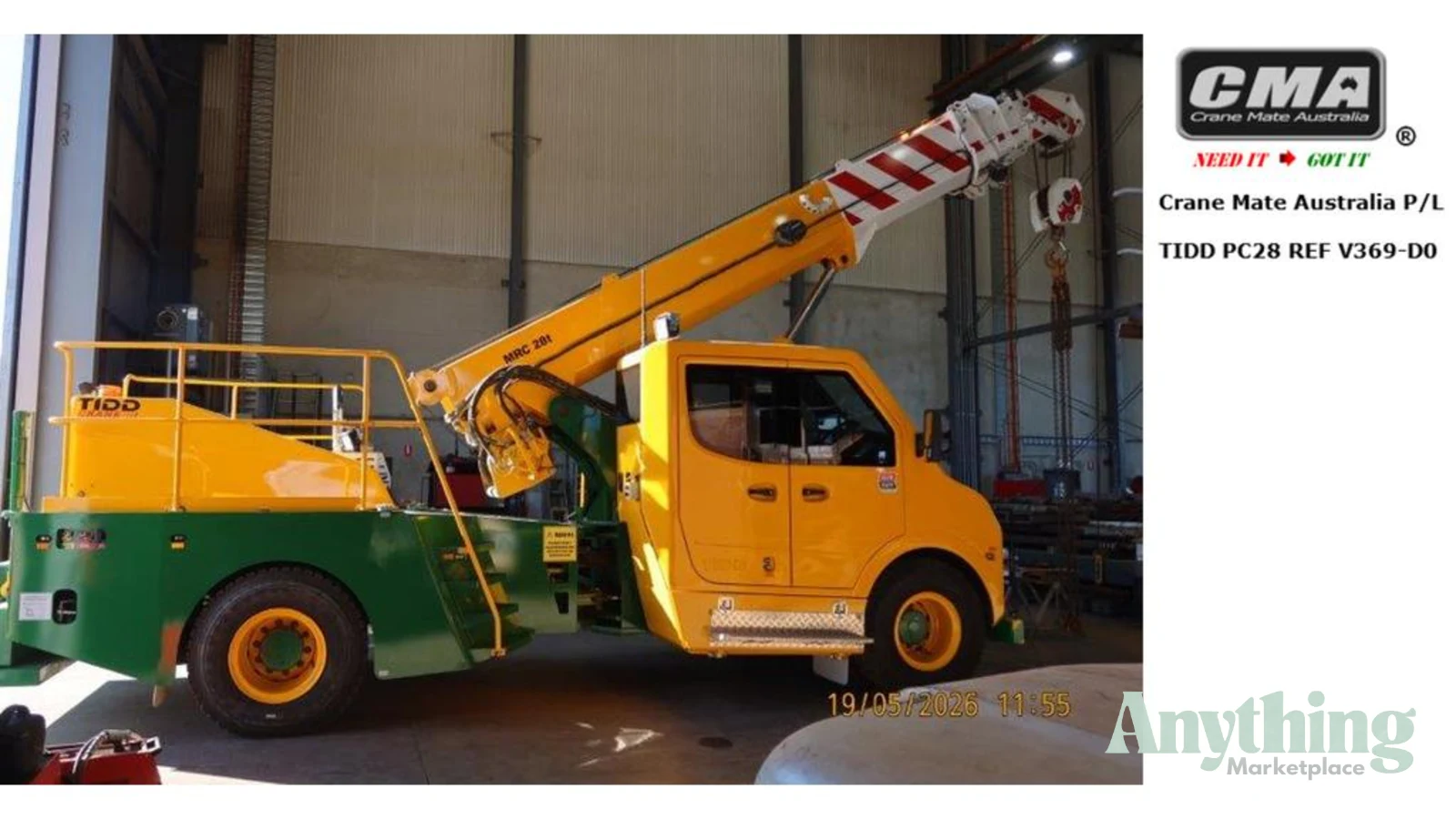 2021 Used Tidd PC28 Crane Truck