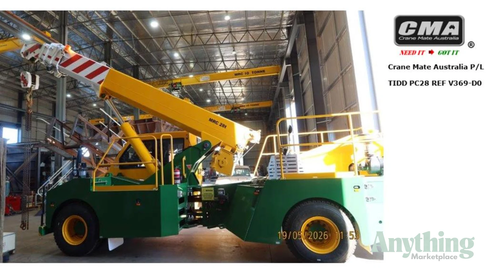2021 Used Tidd PC28 Crane Truck