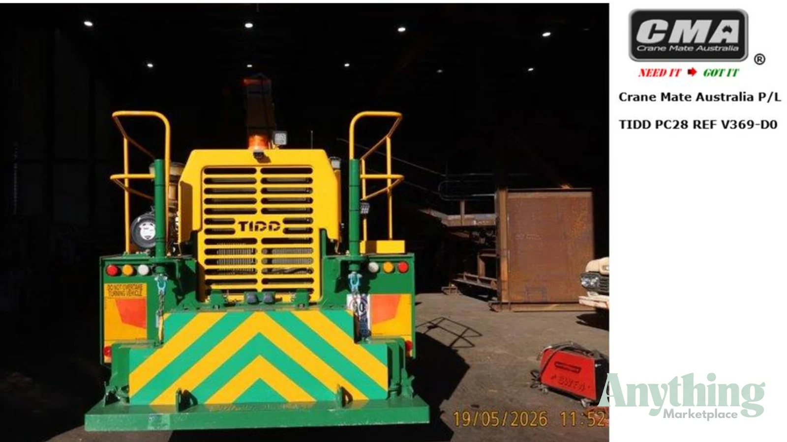 2021 Used Tidd PC28 Crane Truck