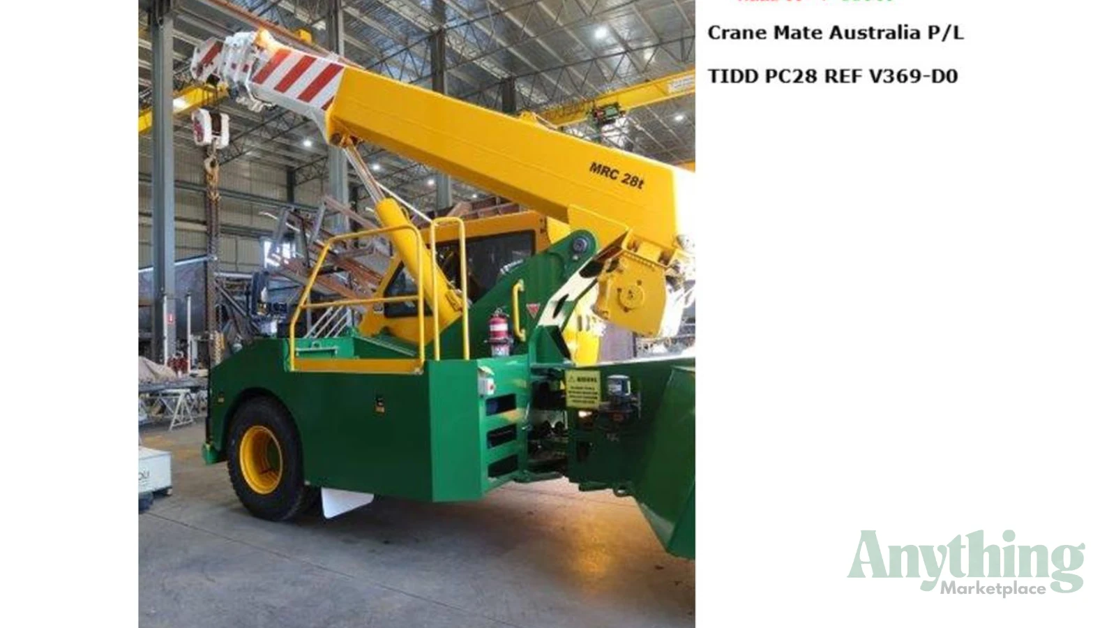 2021 Used Tidd PC28 Crane Truck