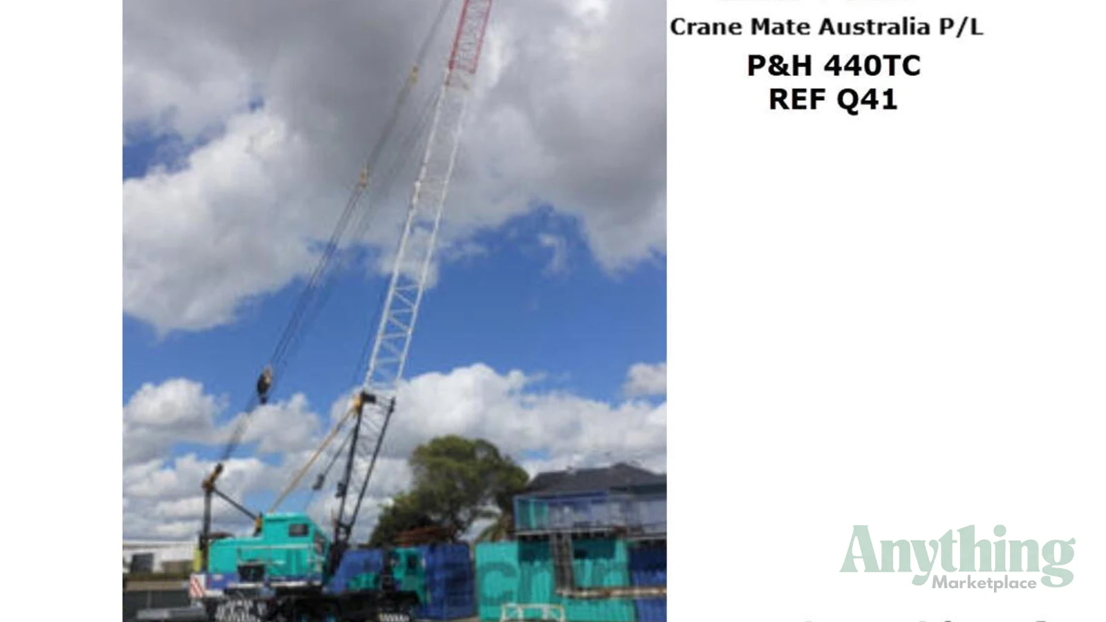 1977 Used P&H 440TC Crane Truck
