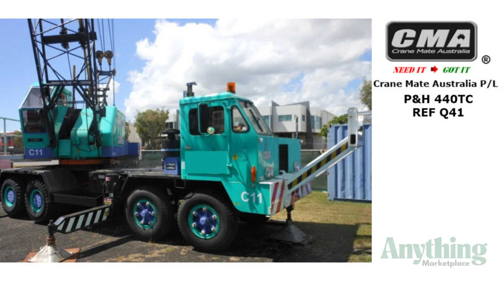 1977 Used P&H 440TC Crane Truck