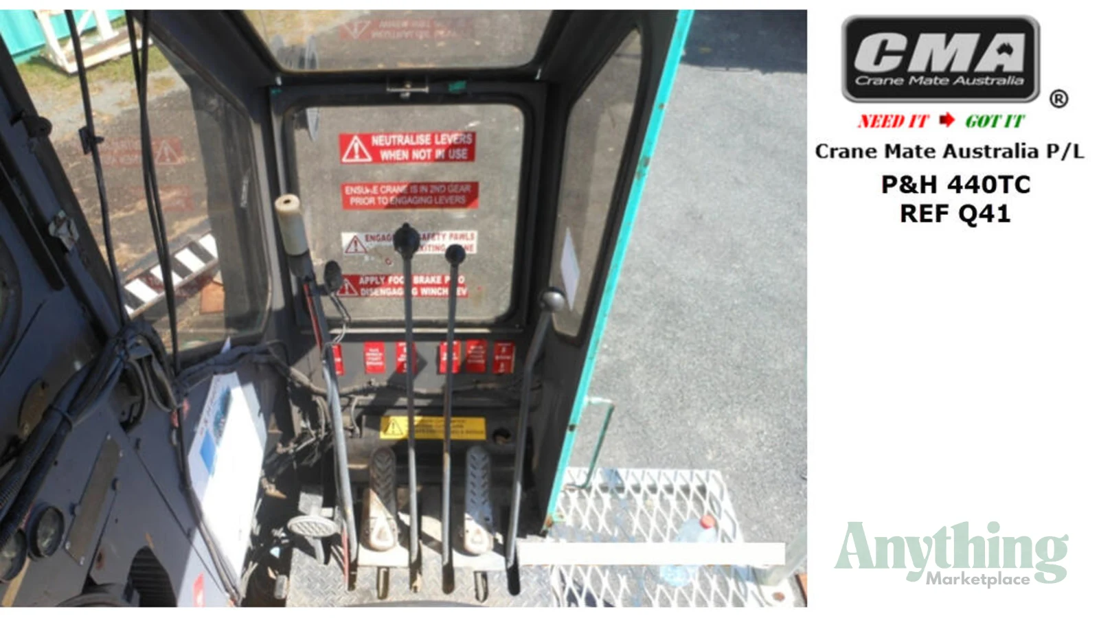 1977 Used P&H 440TC Crane Truck