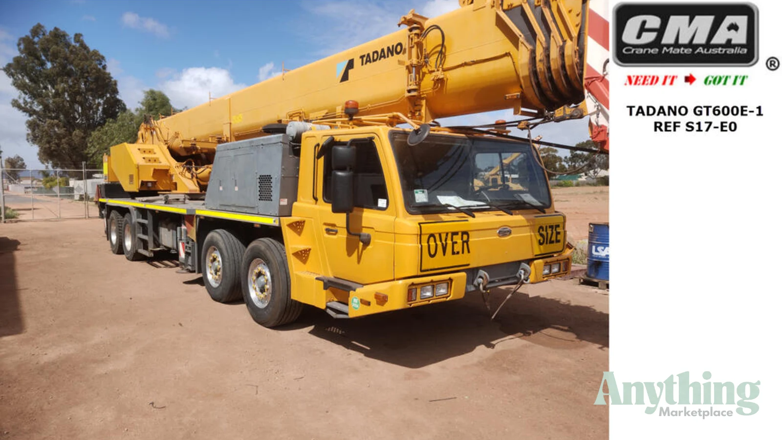 2015 Used Tadano GT600E-1 Crane Truck