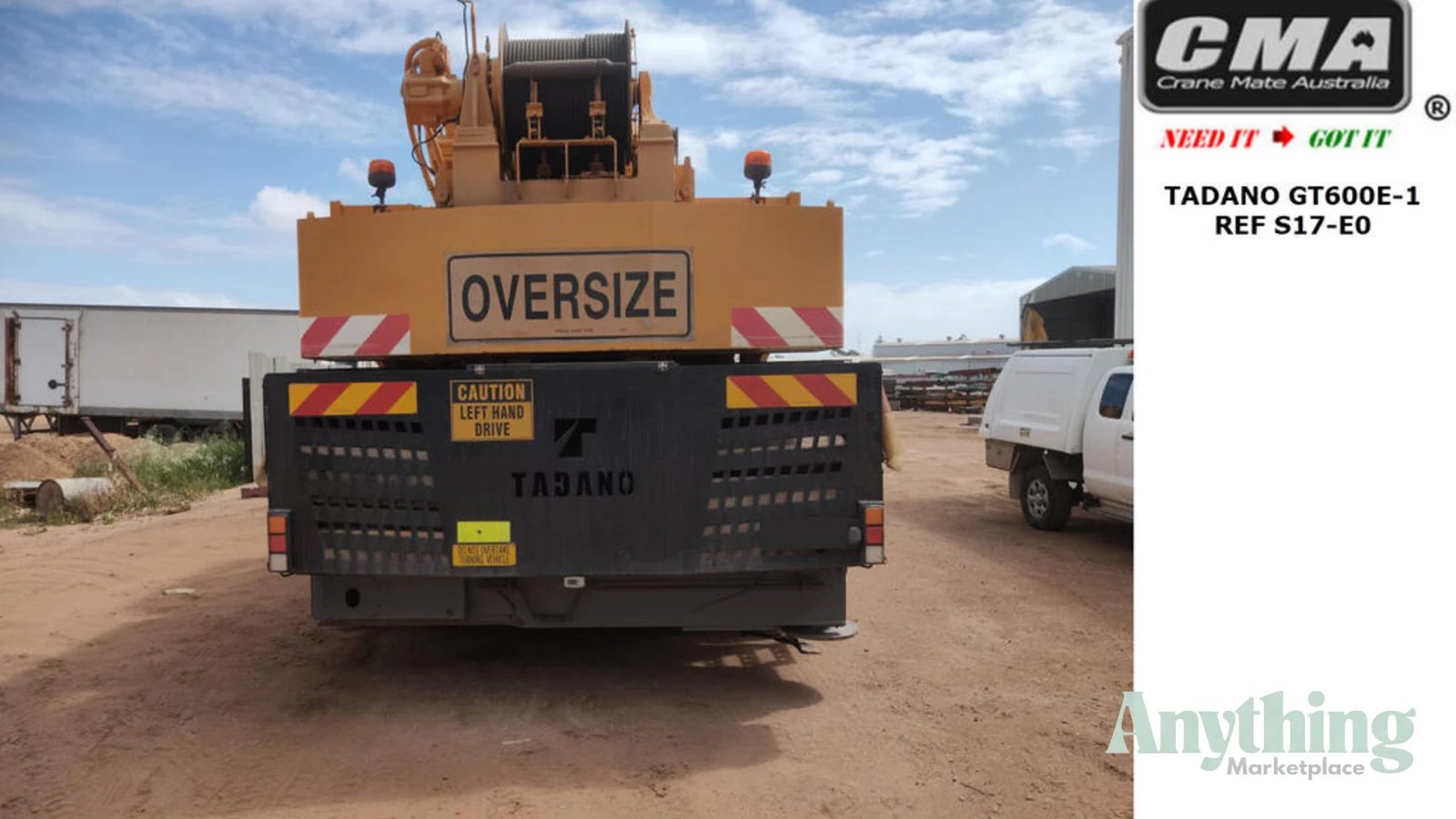 2015 Used Tadano GT600E-1 Crane Truck