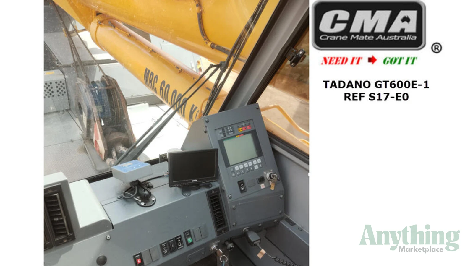 2015 Used Tadano GT600E-1 Crane Truck