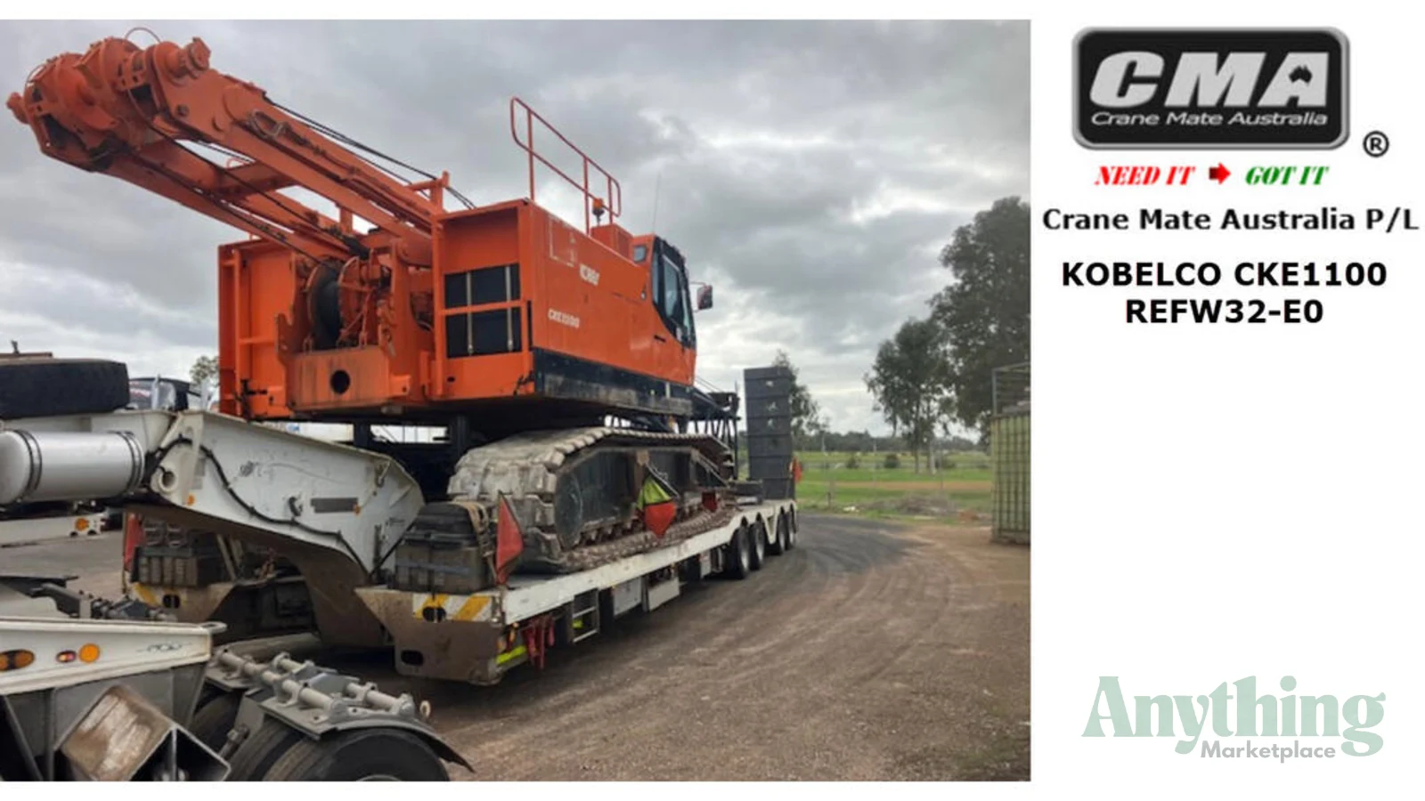 2010 Used Kobelco Cranes CKE1000