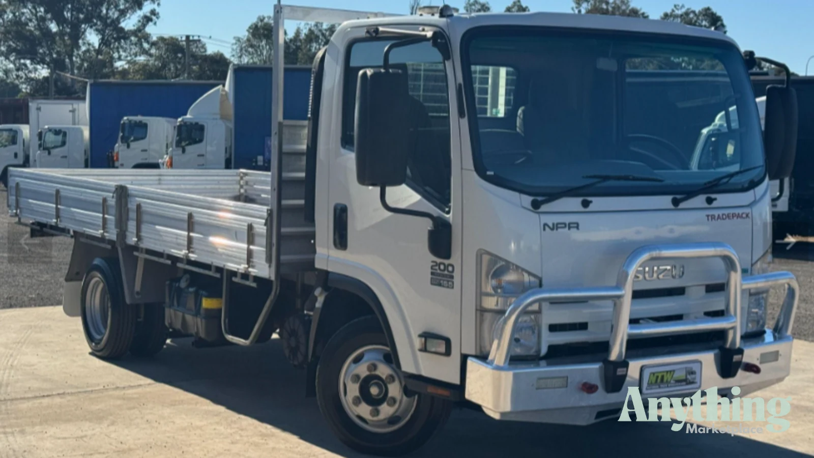 2015 Used Isuzu NPR 200 Tray Truck