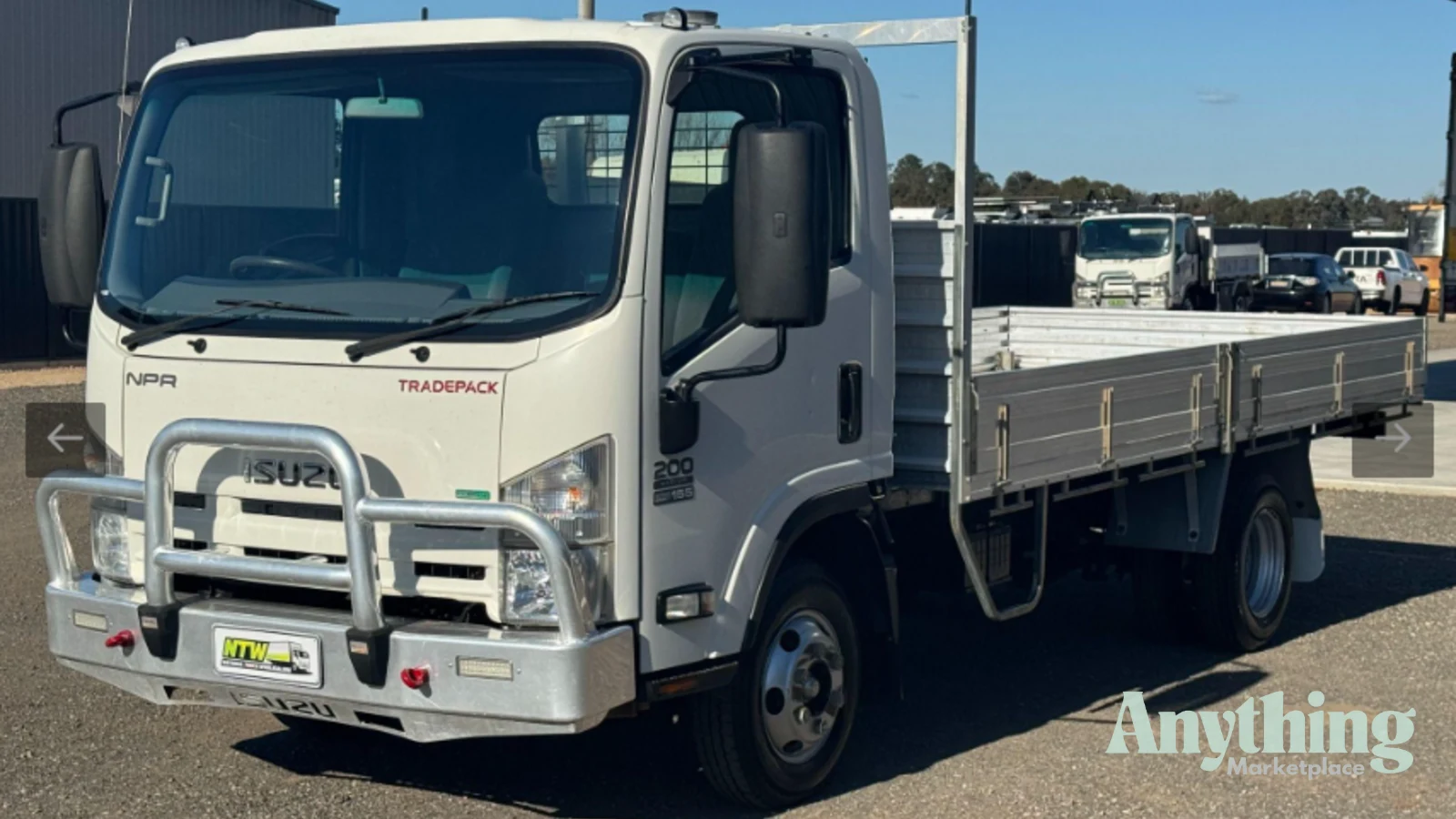 2015 Used Isuzu NPR 200 Tray Truck