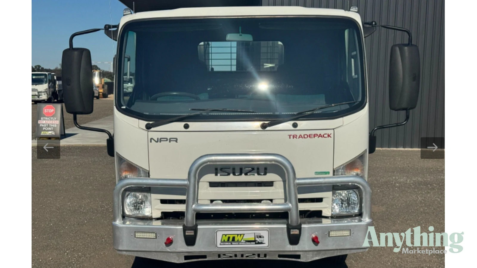 2015 Used Isuzu NPR 200 Tray Truck