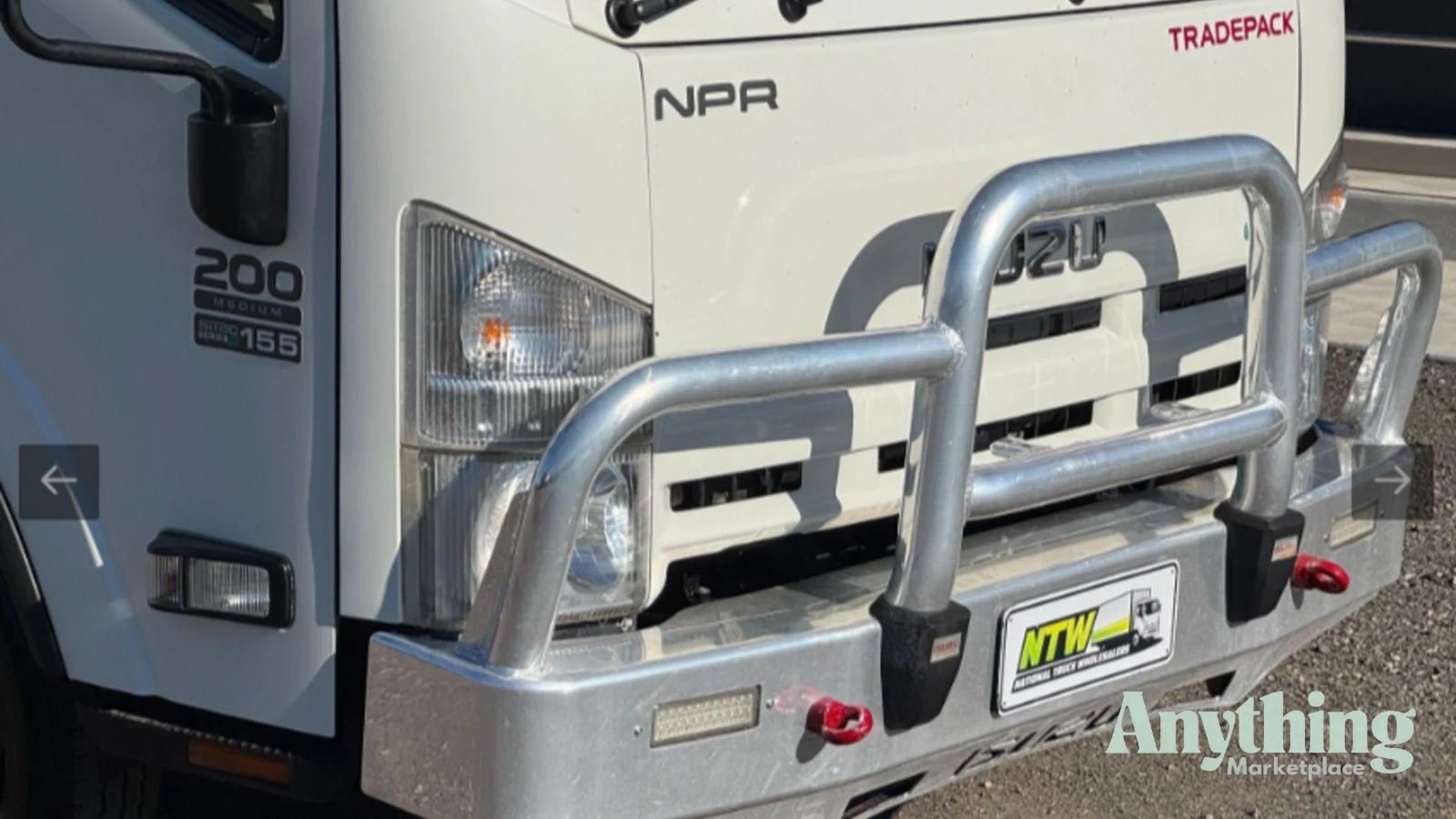 2015 Used Isuzu NPR 200 Tray Truck