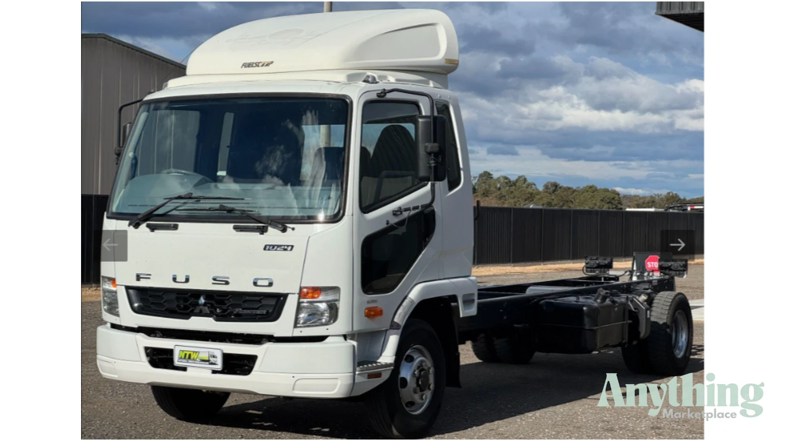 2017 Used MITSUBISHI FUSO Fighter 1024 Cab Chassis