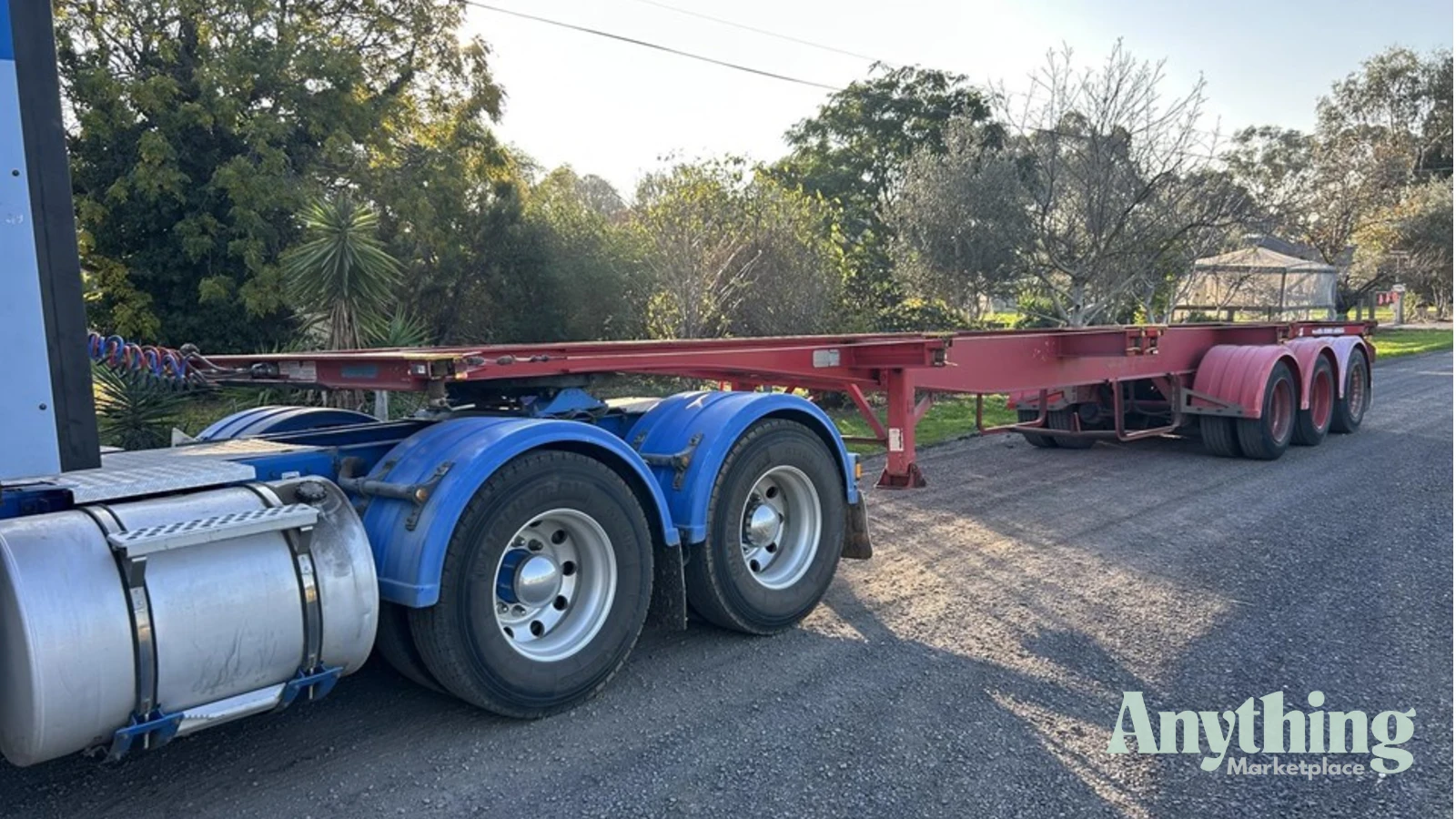 Used Skeletal Trailer