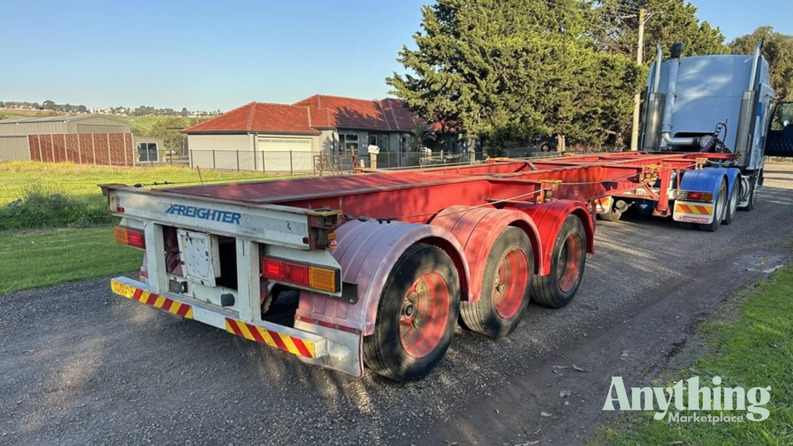 Used Skeletal Trailer