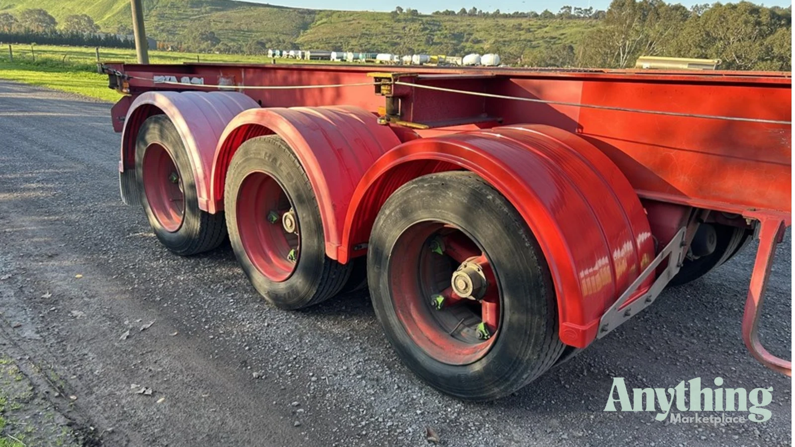 Used Skeletal Trailer