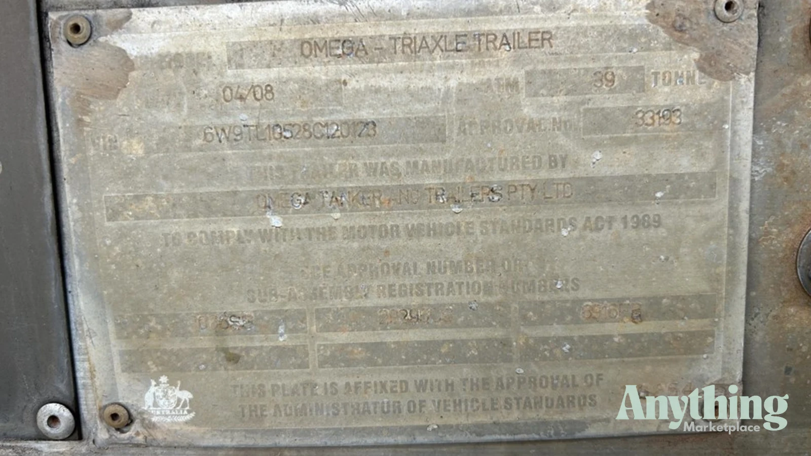 Used Tanker