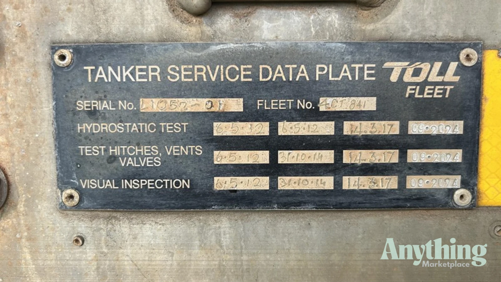 Used Tanker