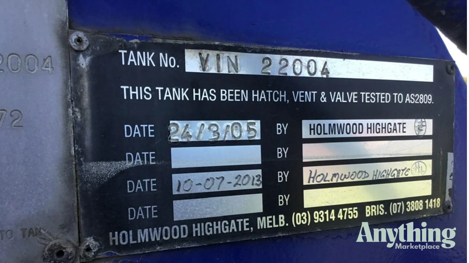 Used HUMES Tanker