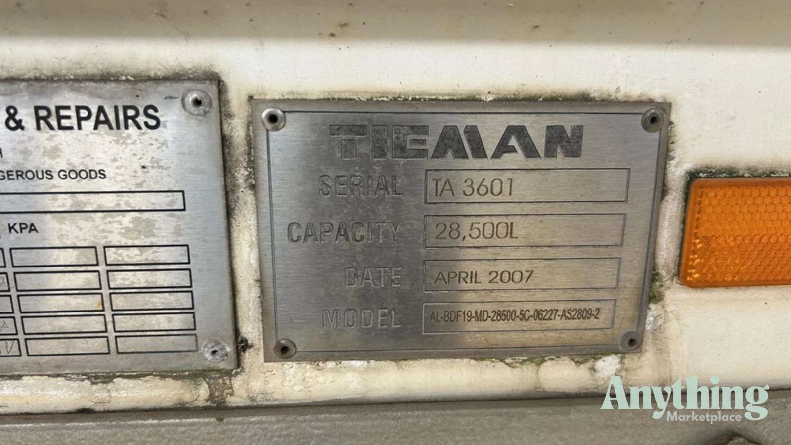 Used Tanker