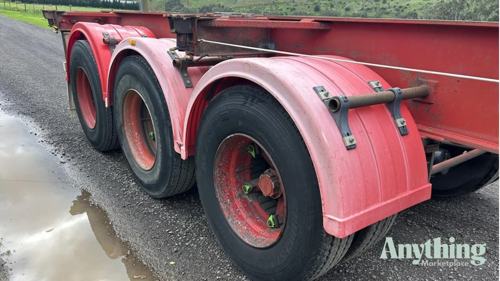 Used Skeletal Trailer